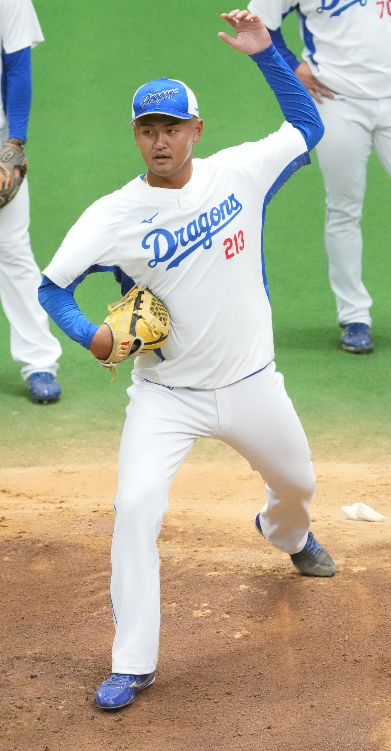 中日森山暁生（2025年11月11日撮影）