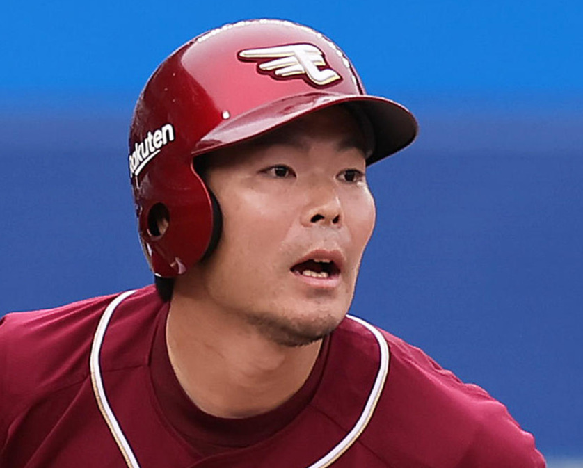 楽天島内宏明（2024年4月撮影）
