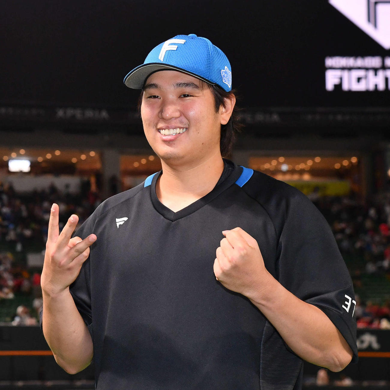 日本ハム古林睿煬（2025年10月撮影）