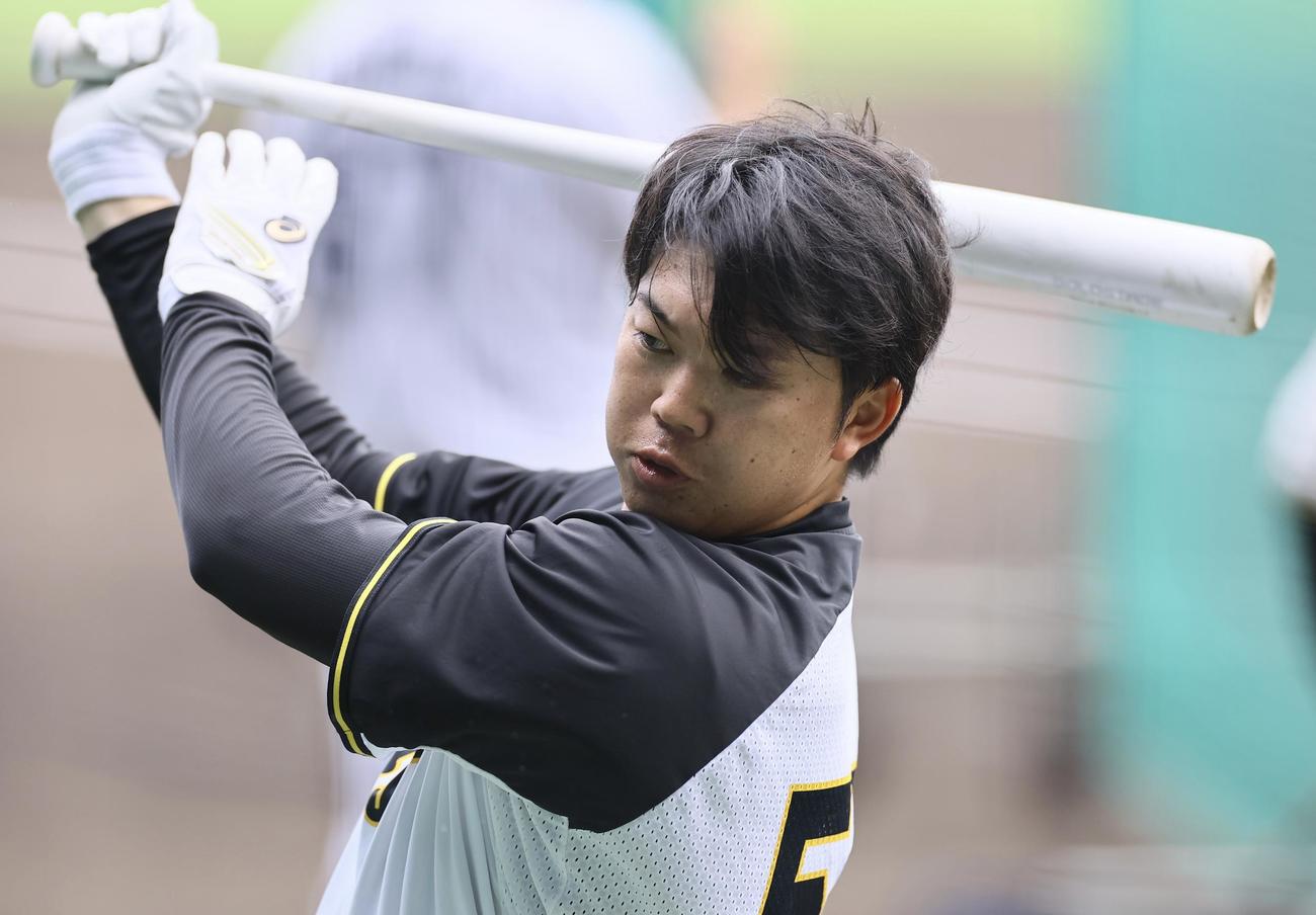 阪神楠本泰史（2025年9月撮影）