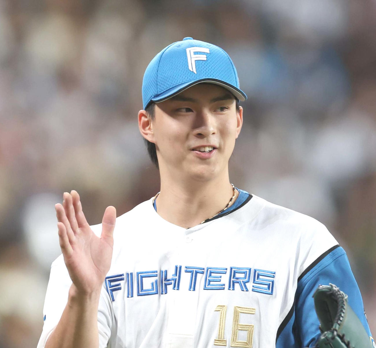 日本ハム達孝太（2025年撮影）