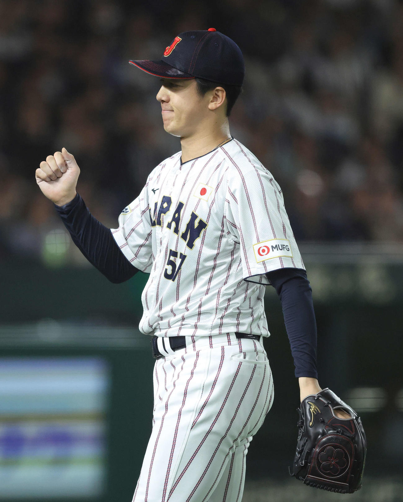 日本対韓国　7回表を抑える北山（撮影・河田真司）