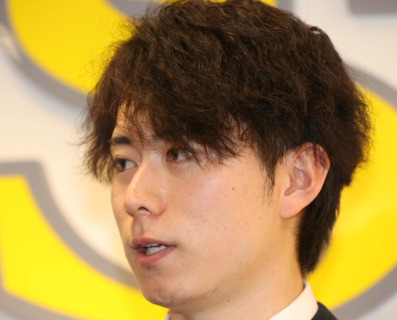 育成で再契約をしたソフトバンク川口（撮影・梅根麻紀）