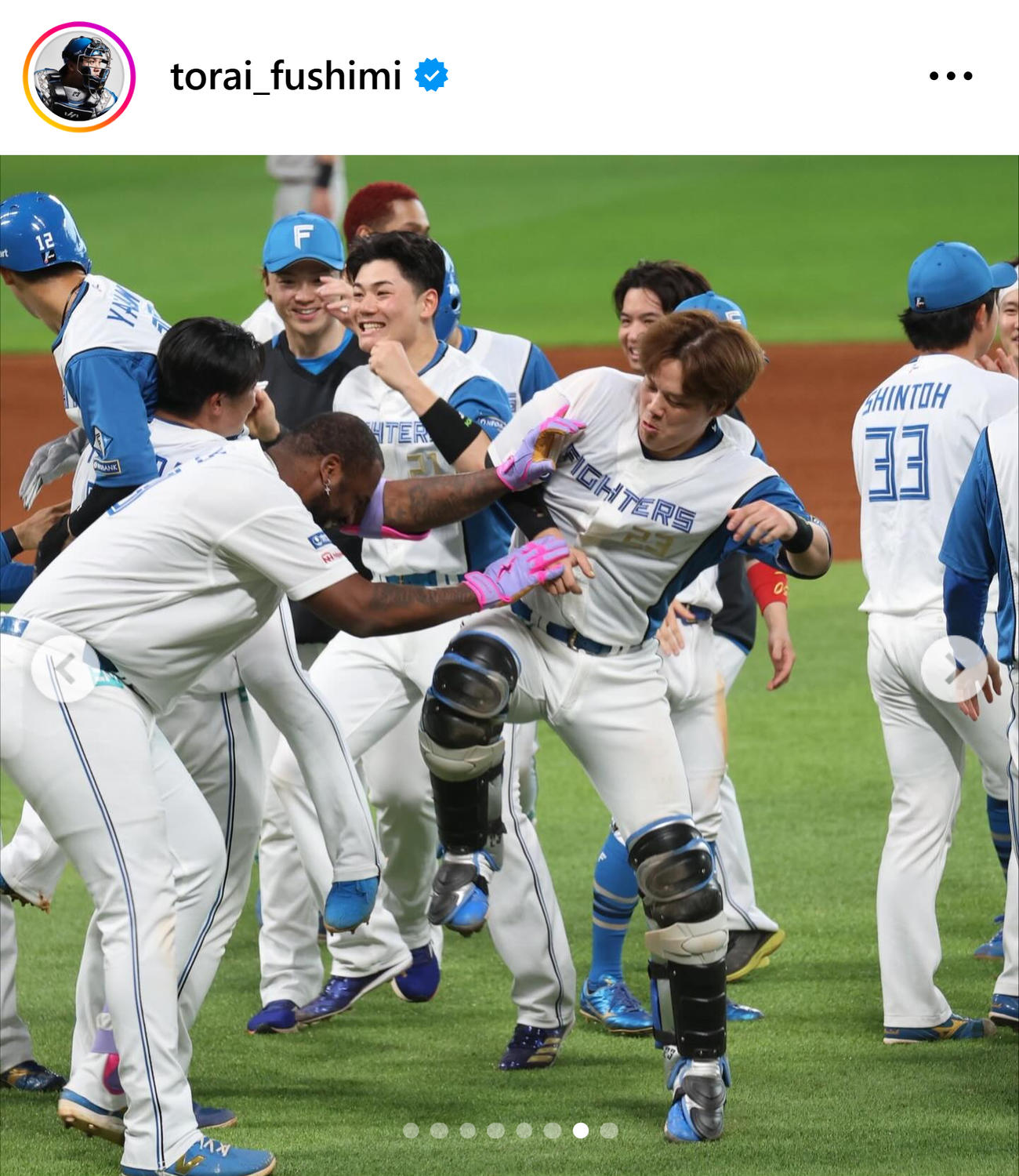 伏見寅威のインスタグラムから