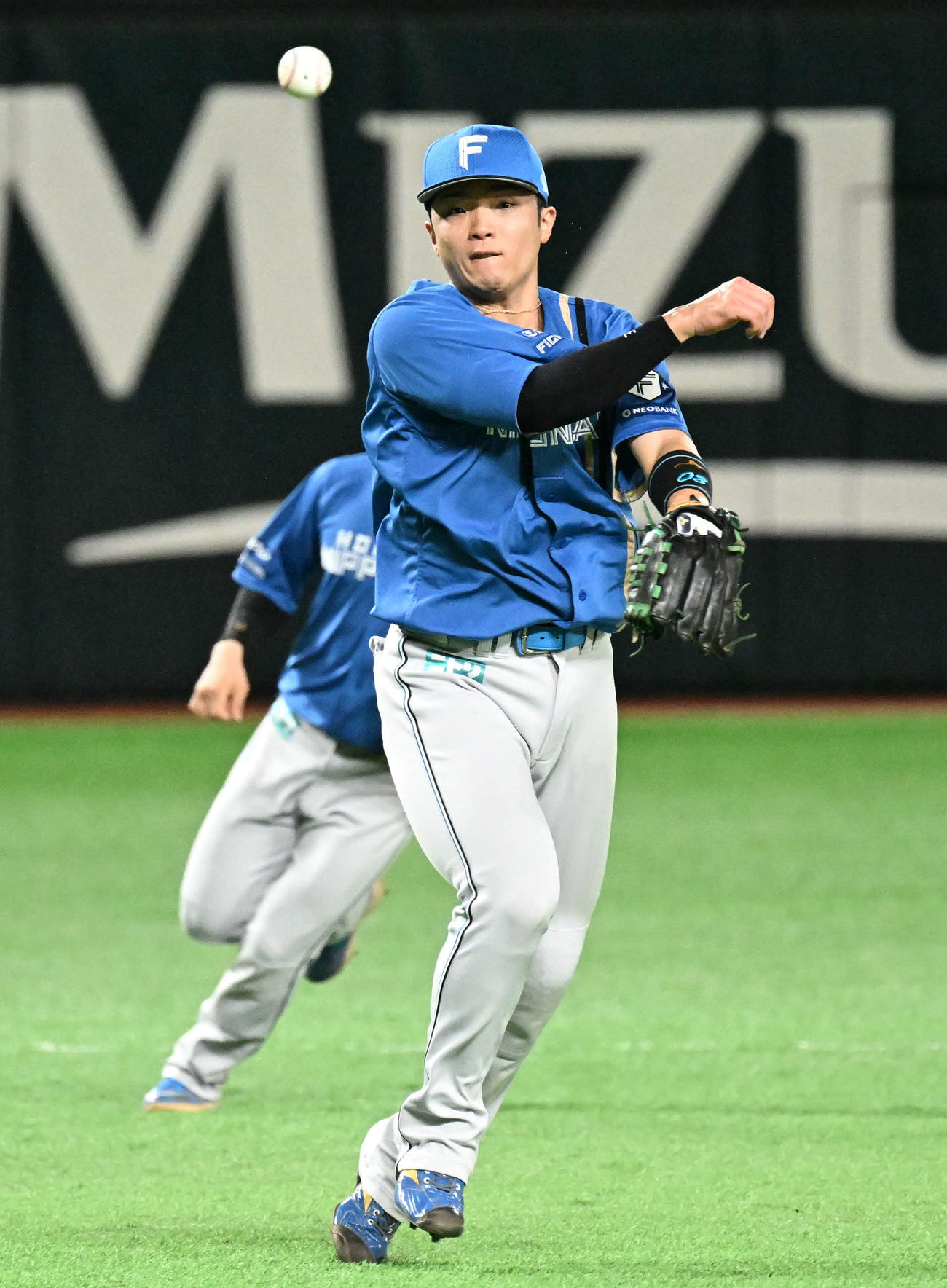 日本ハム郡司裕也（2025年10月20日撮影）