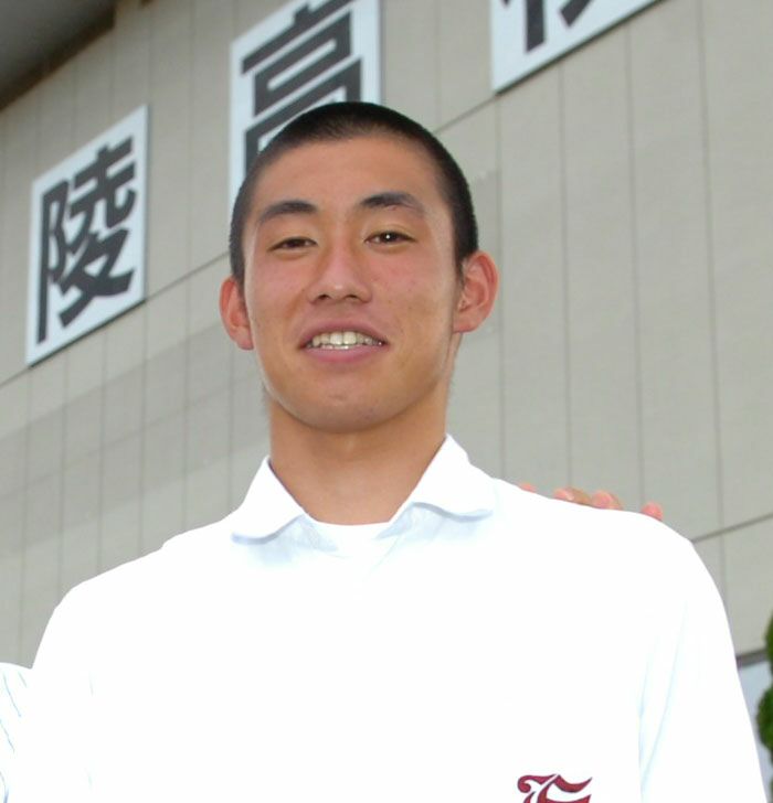 2006年高校生ドラフト1位で日本ハムに指名された広陵の吉川光夫