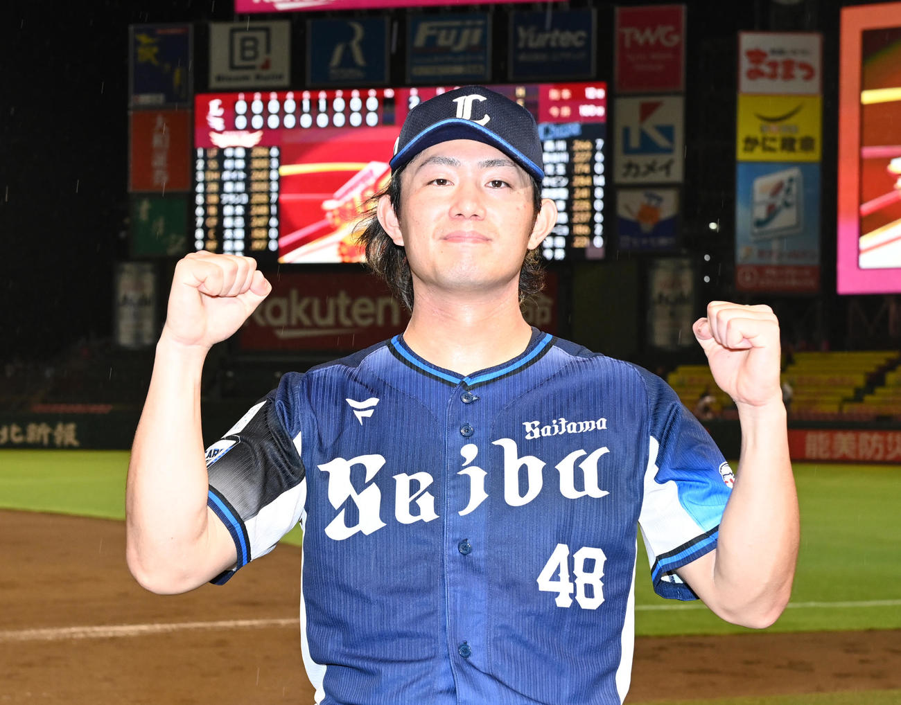 西武今井達也（2025年9月2日撮影）