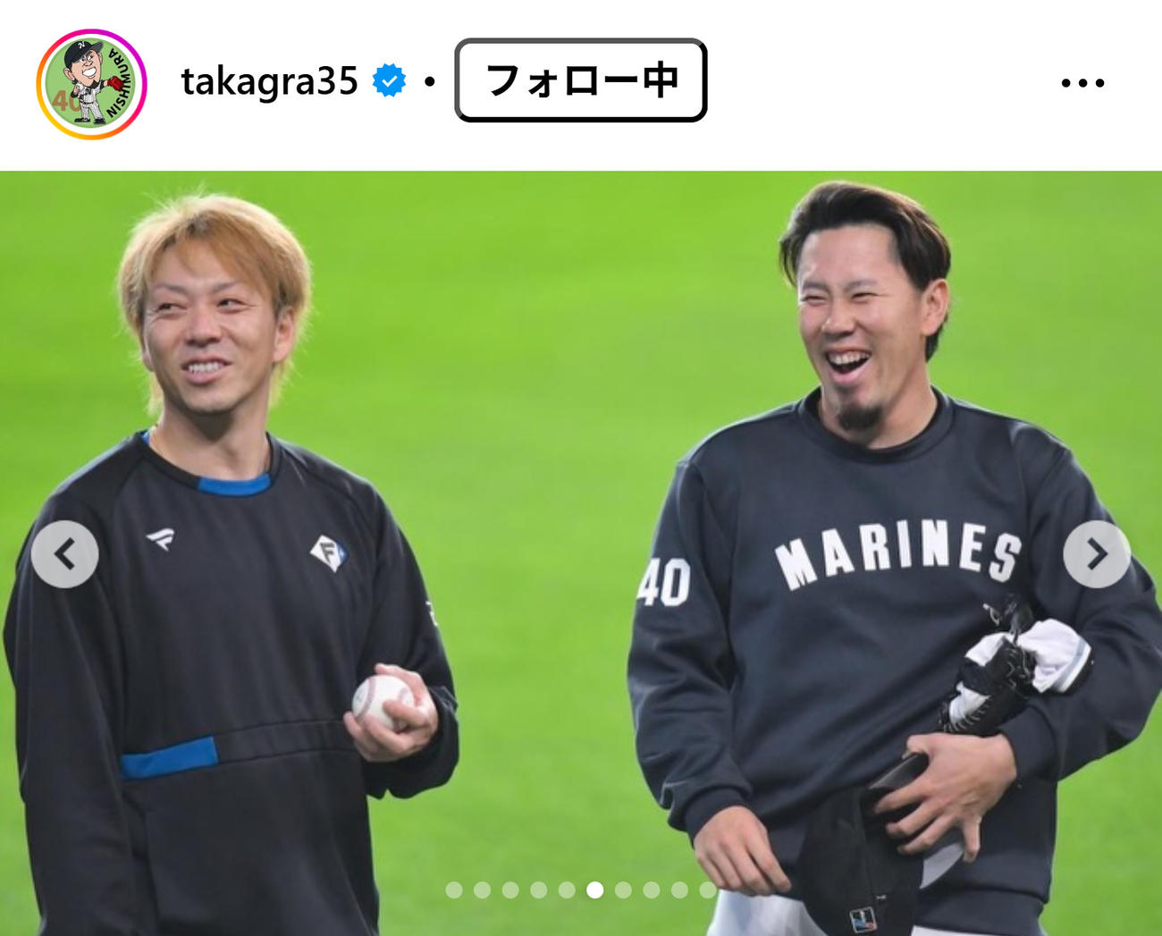 西村天裕のインスタグラムから