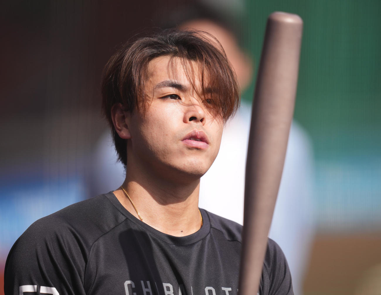 ロッテ小川龍成（2025年5月撮影）