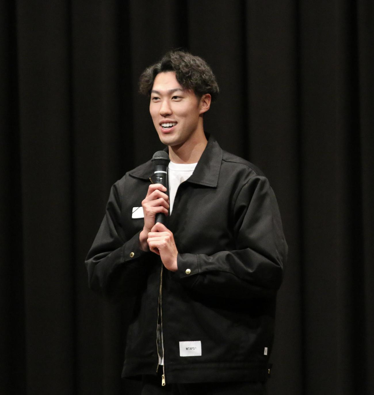 福島蓮（2025年11月撮影）