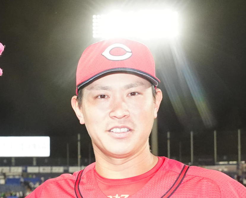 広島堂林翔太（2025年5月撮影）