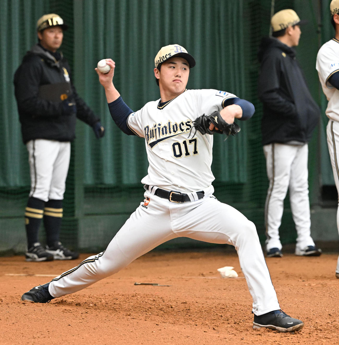 オリックス育成の陳睦衡（2025年2月撮影）