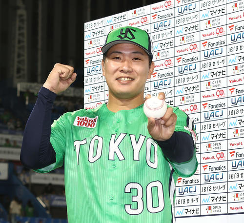 東京ヤクルトスワローズ 庄司宏太 新人王記念ユニフォーム NPBアワード】セ・リーグ新人王はヤクルト荘司宏太に 社会人出身者活躍