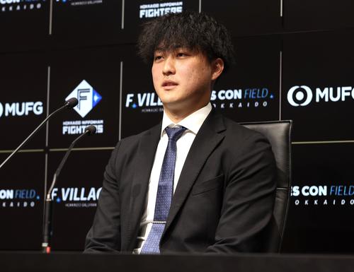 日本ハム】柳川大晟が3400万円でサイン「フォークを1から作りなおして