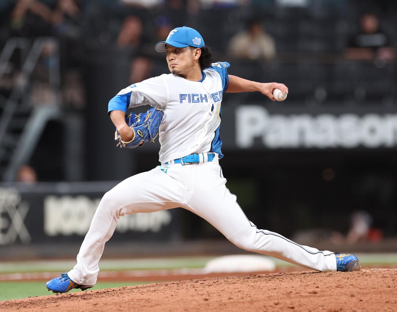 日本ハム福田俊（2025年8月15日撮影）