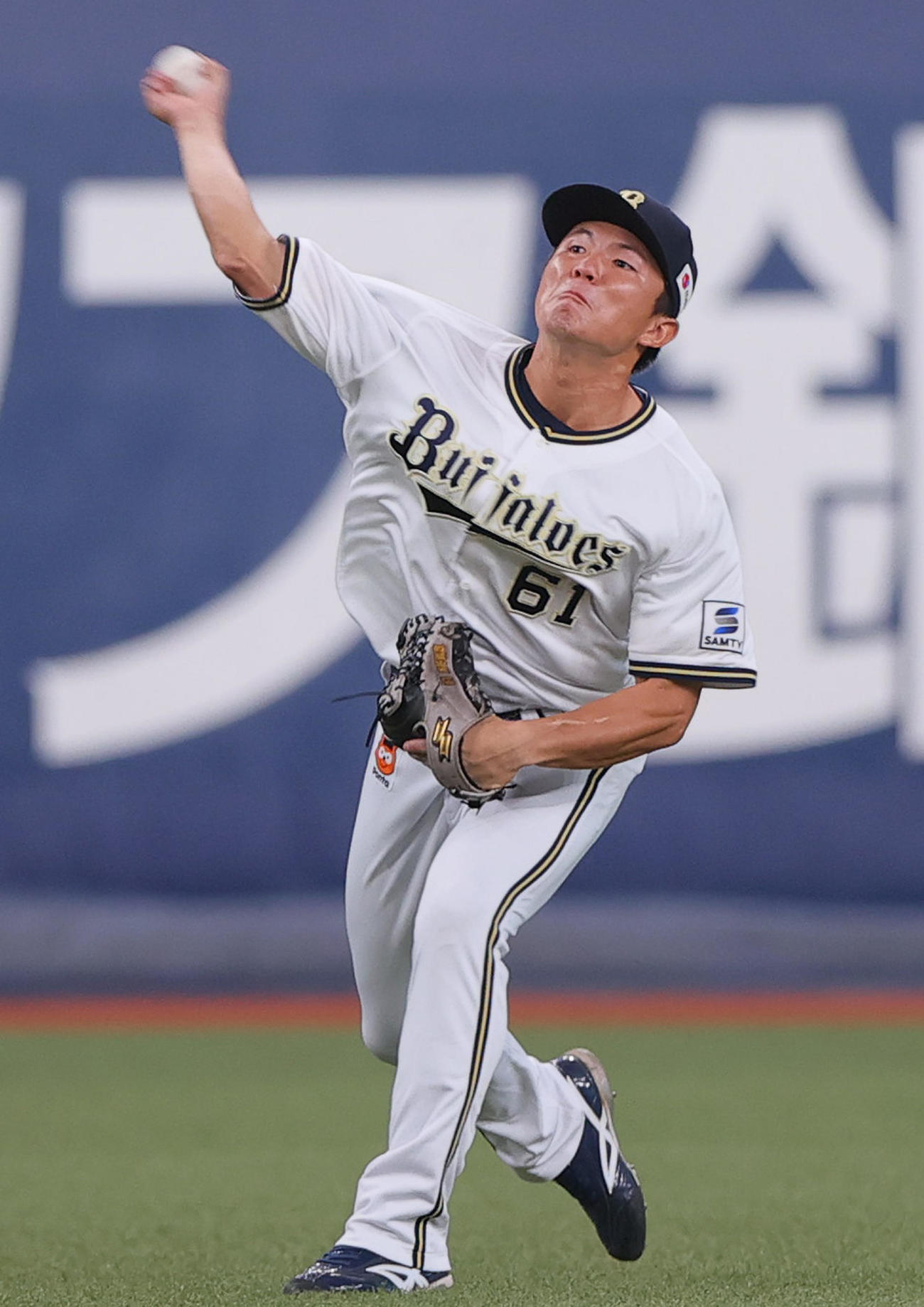 オリックス茶野篤政（2025年7月撮影）
