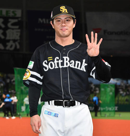 ソフトバンク佐藤直樹（2025年9月28日撮影）