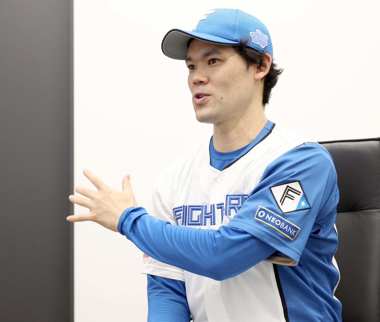 日本ハム福谷浩司（2025年5月撮影）