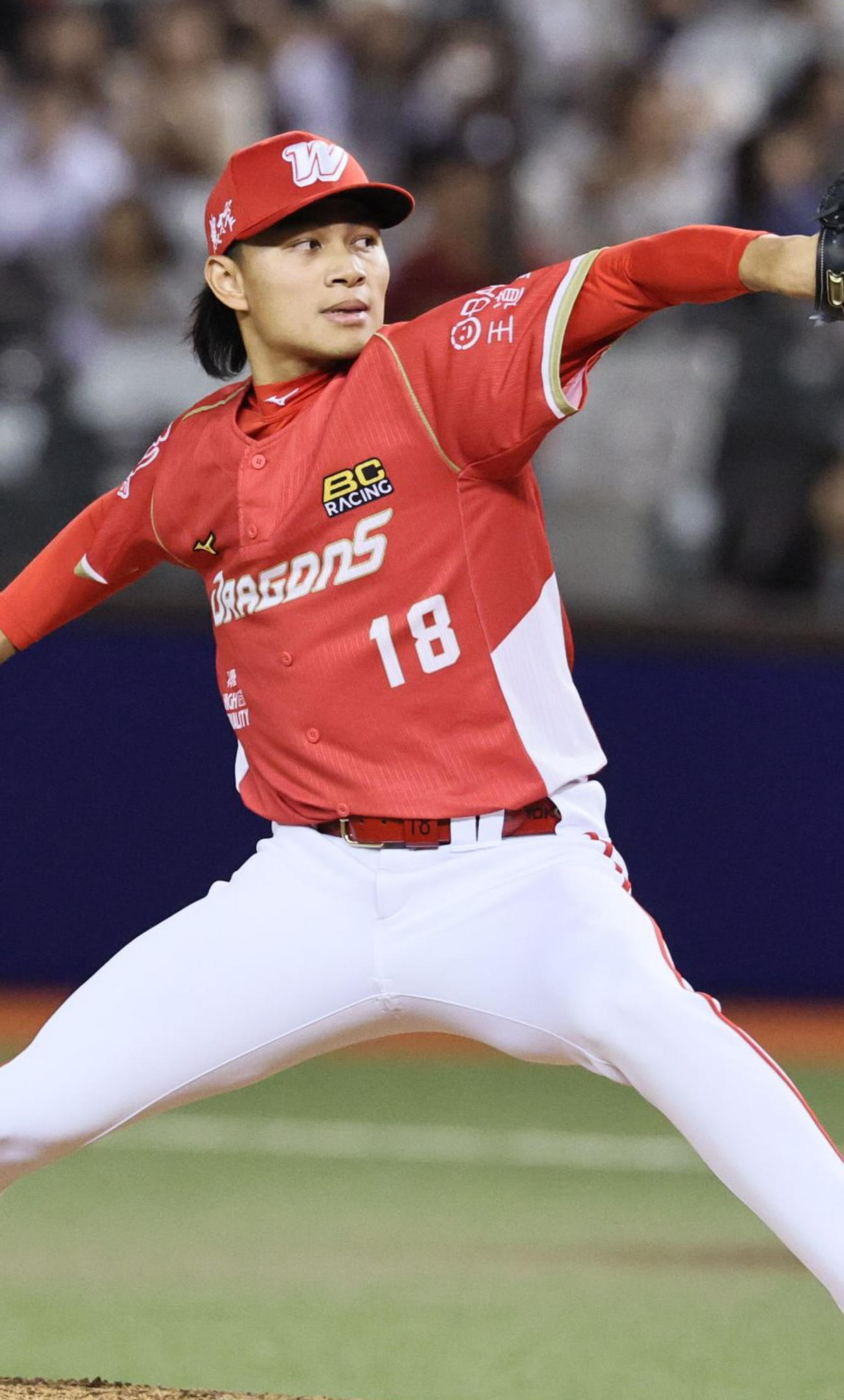 徐若熙（台湾・味全の公式インスタグラムから）