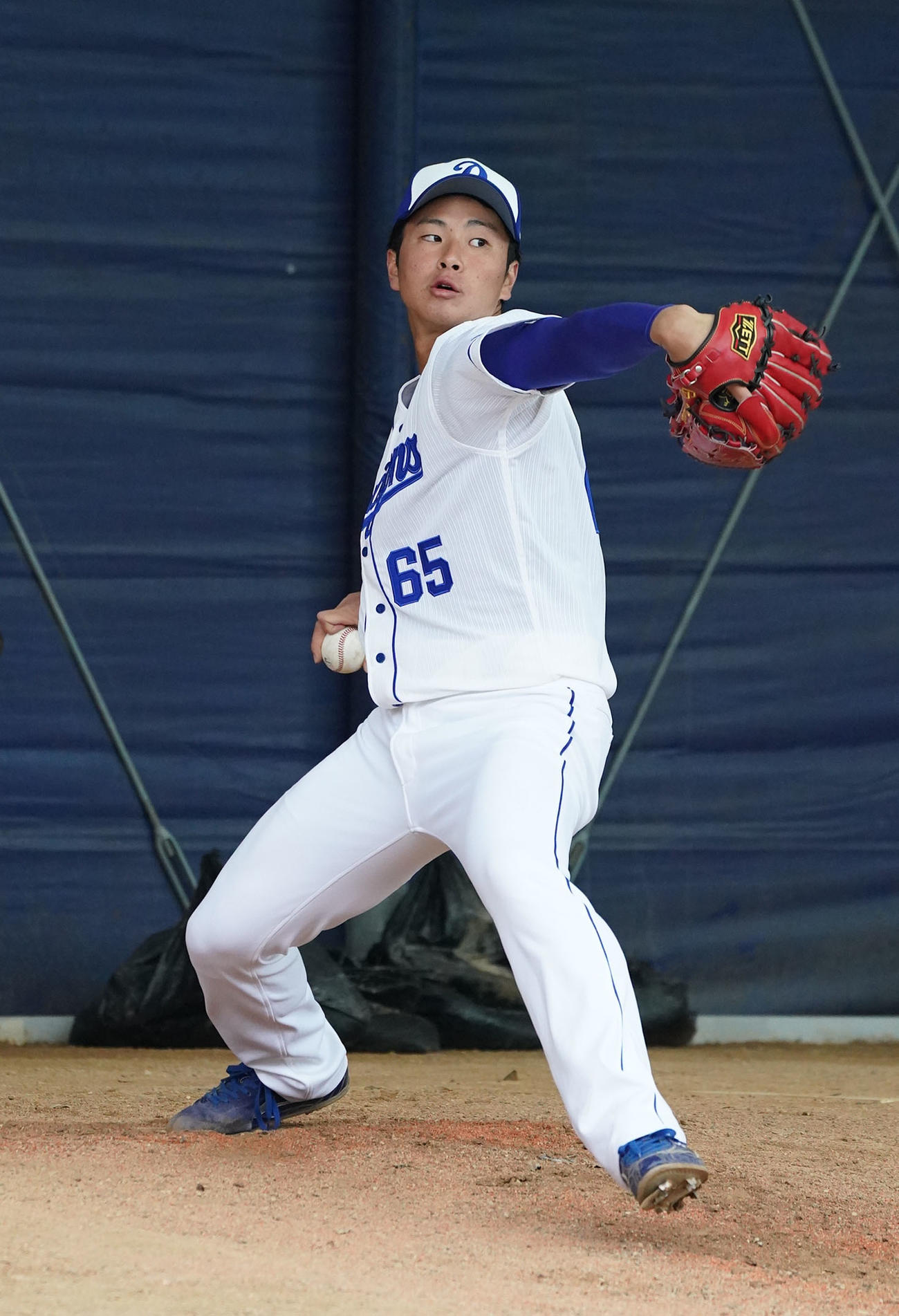 現役時代の加藤翼さん（2021年撮影）