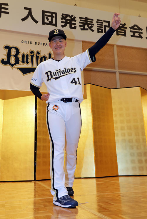 オリックス】ドラ3佐藤龍月が憧れの宮城大弥と対面「教えていただける
