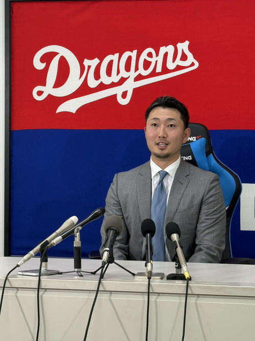 中日】藤嶋健人が1億2000万円で3年契約 順調なら来季FA権取得も