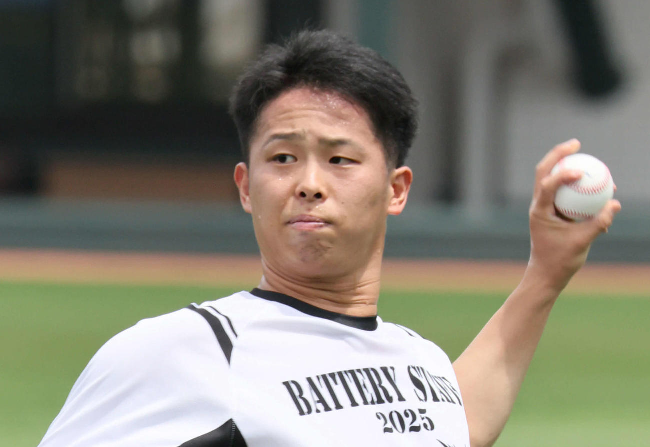 広島玉村昇悟（2025年6月撮影）