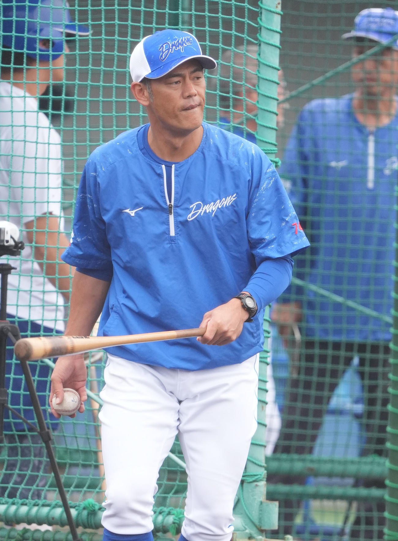 2軍監督に就任する飯山裕志野手総合コーチ（2025年10月撮影）