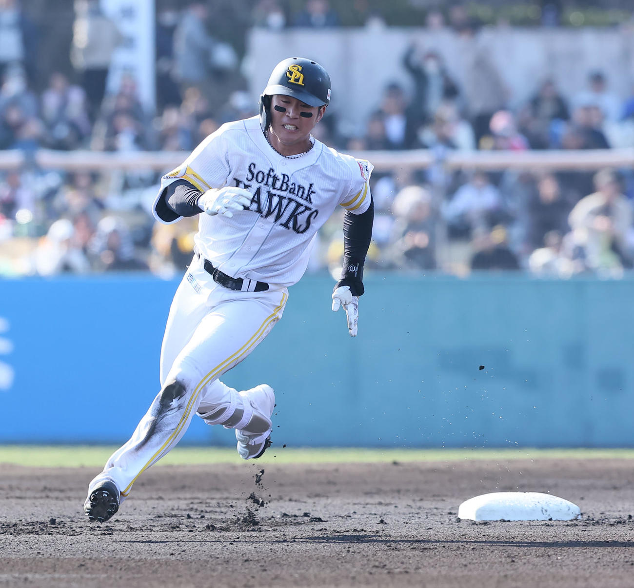 ソフトバンク川村友斗（25年2月22日撮影）