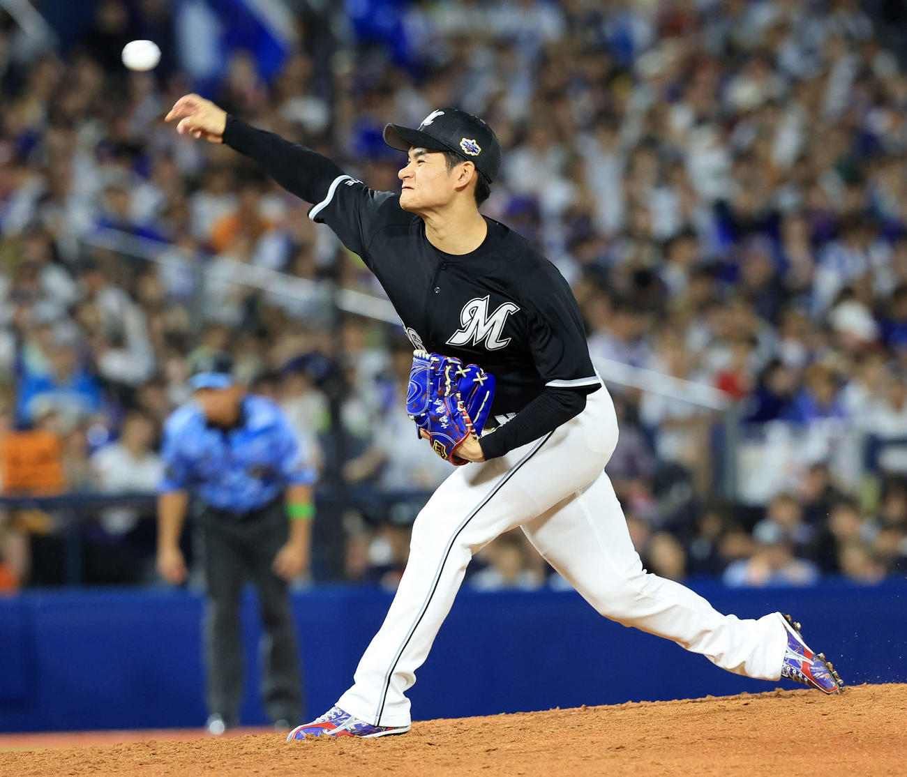 ロッテ中森俊介（2025年7月撮影）