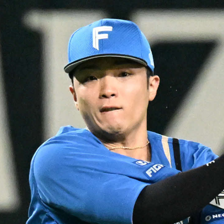 日本ハム郡司裕也（2025年10月撮影）