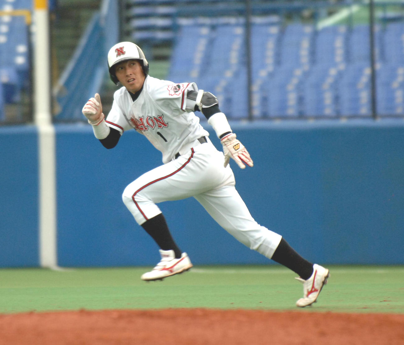 日大在学時の長野久義氏（06年10月撮影）