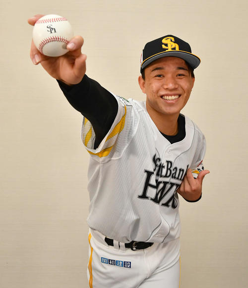ソフトバンク】新入団発表 ドラフト1位佐々木麟太郎除く12選手参加