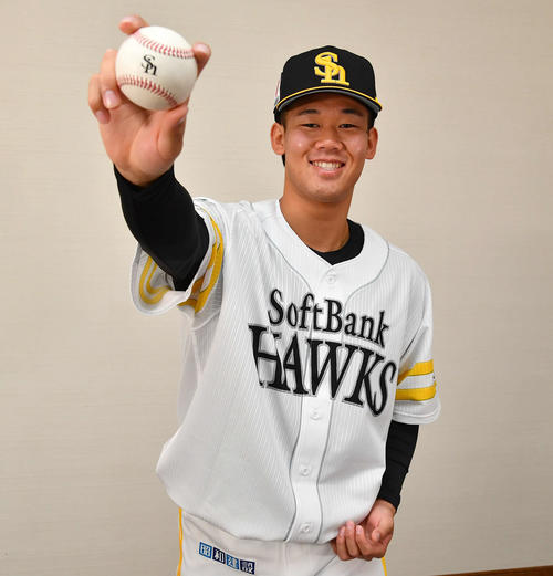 ソフトバンク】新入団発表 ドラフト1位佐々木麟太郎除く12選手参加