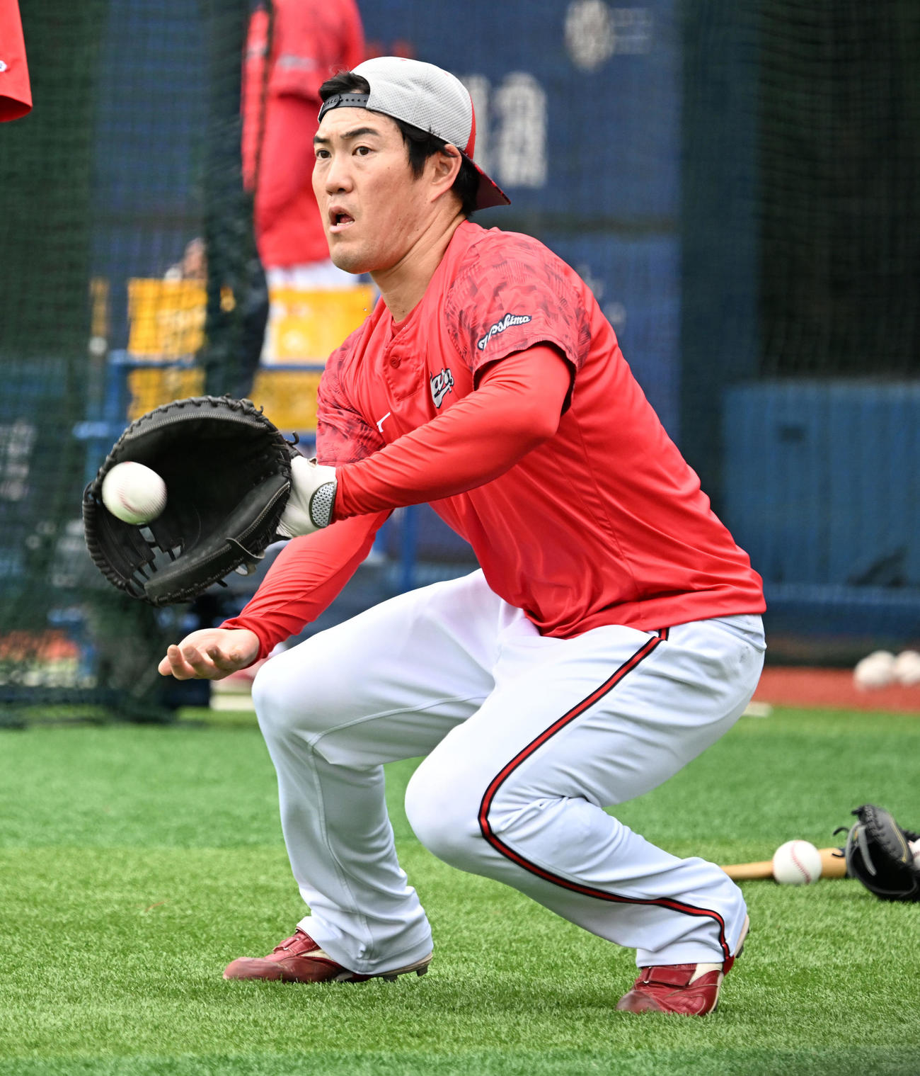 広島磯村嘉孝（2025年5月9日撮影）