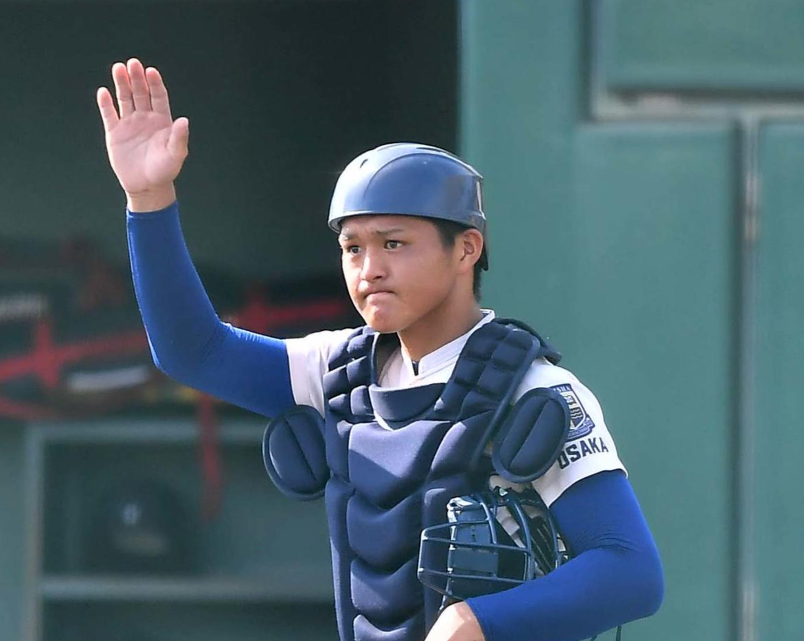 履正社・関本勇輔（2020年8月撮影）