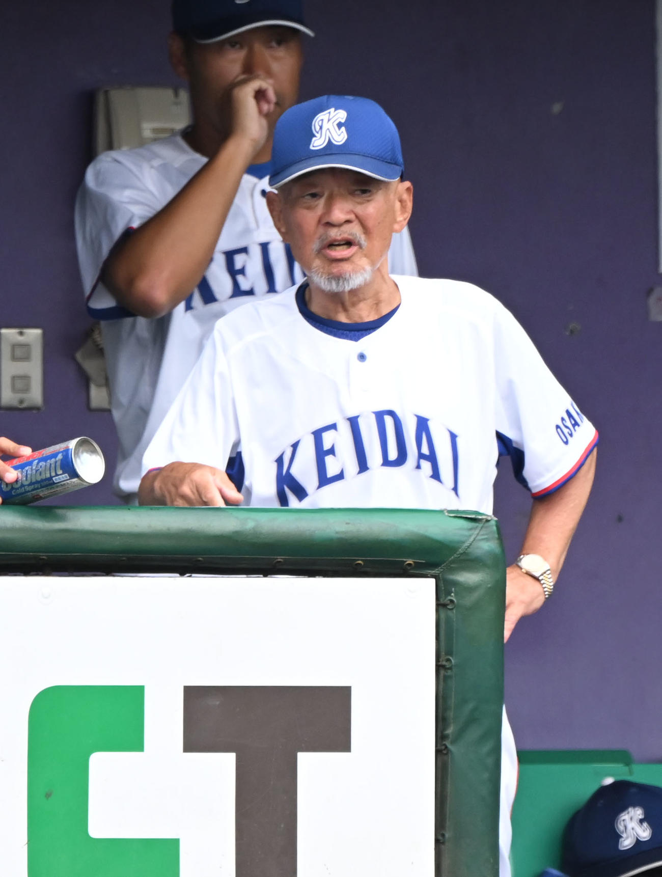 大経大・高代延博監督（2025年9月21日撮影）