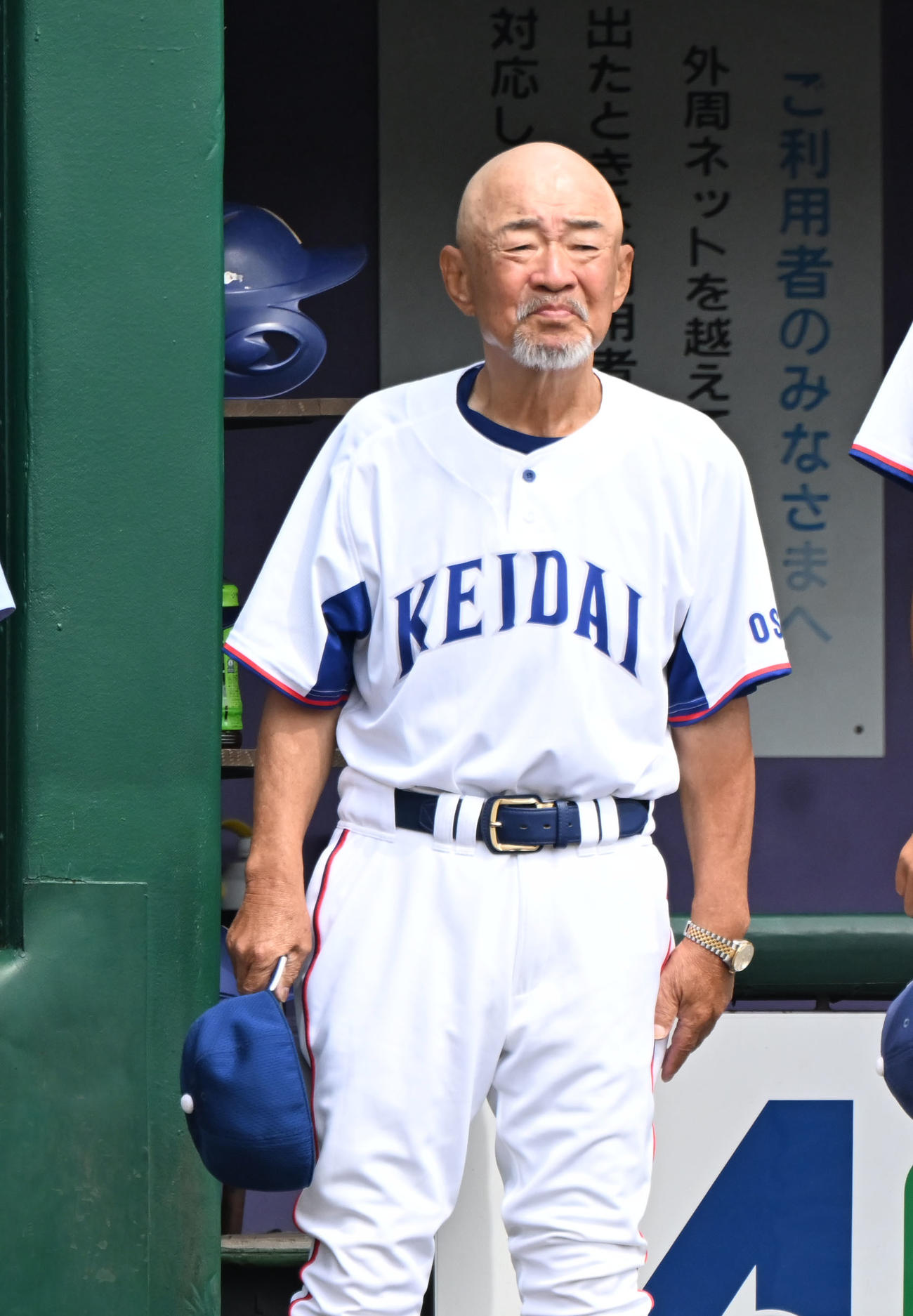 大経大・高代監督（2025年9月21日撮影）