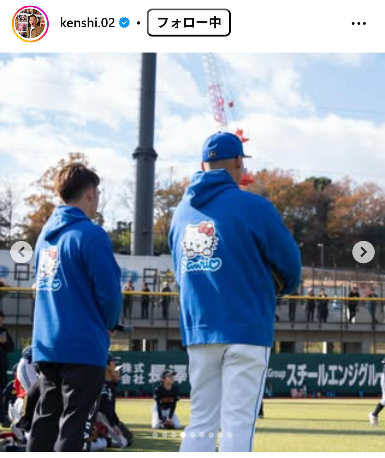 杉谷拳士さんのインスタグラムから