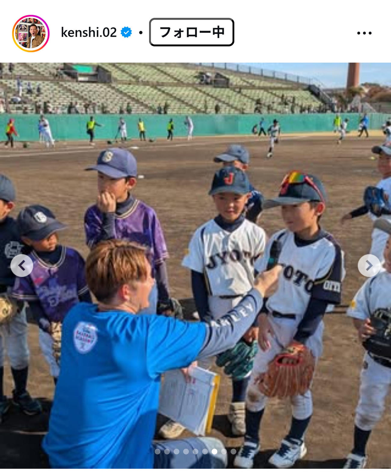 杉谷拳士さんのインスタグラムから