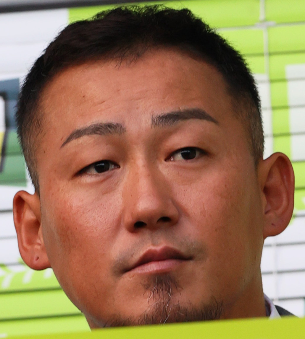 中田翔氏（2025年10月撮影）