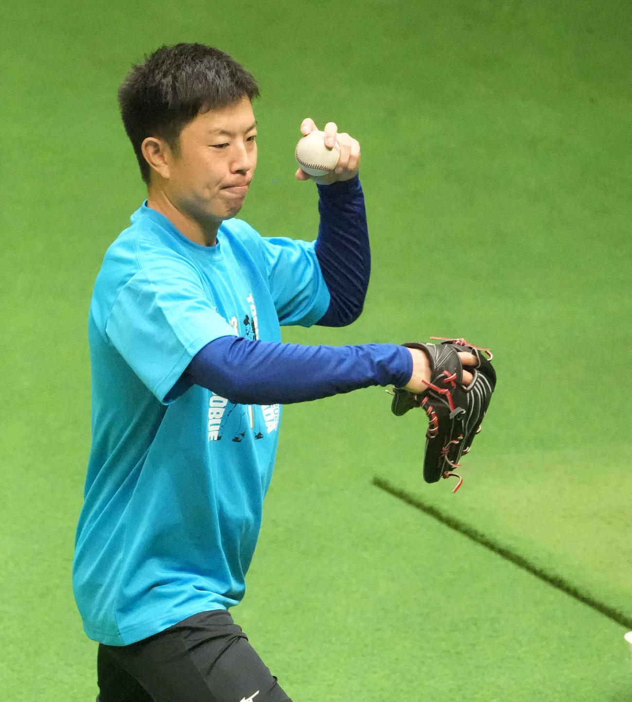 松葉貴大（2025年10月14日撮影）