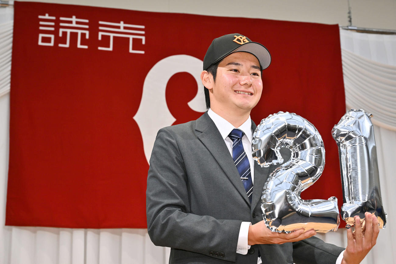 巨人ドラフト1位の鷺宮製作所・竹丸和幸（2025年11月20日撮影）