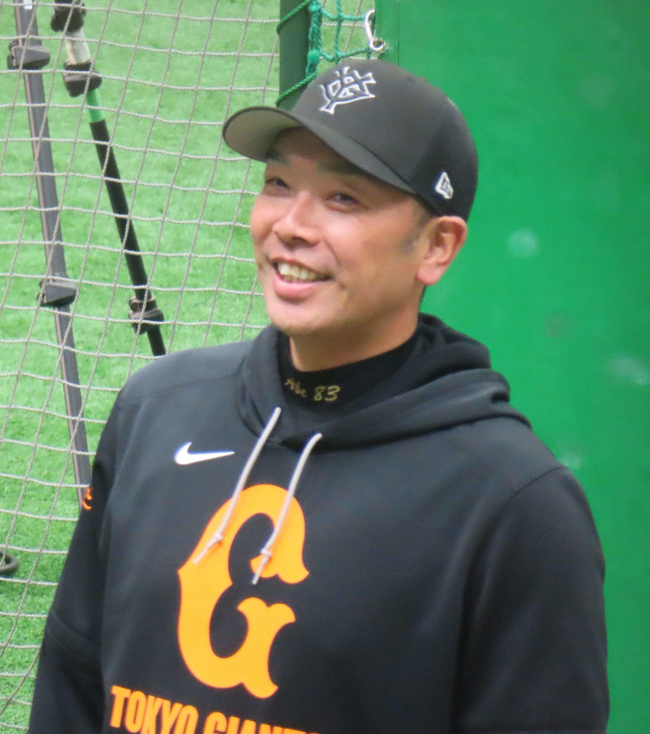 巨人阿部慎之助監督（2025年11月撮影）