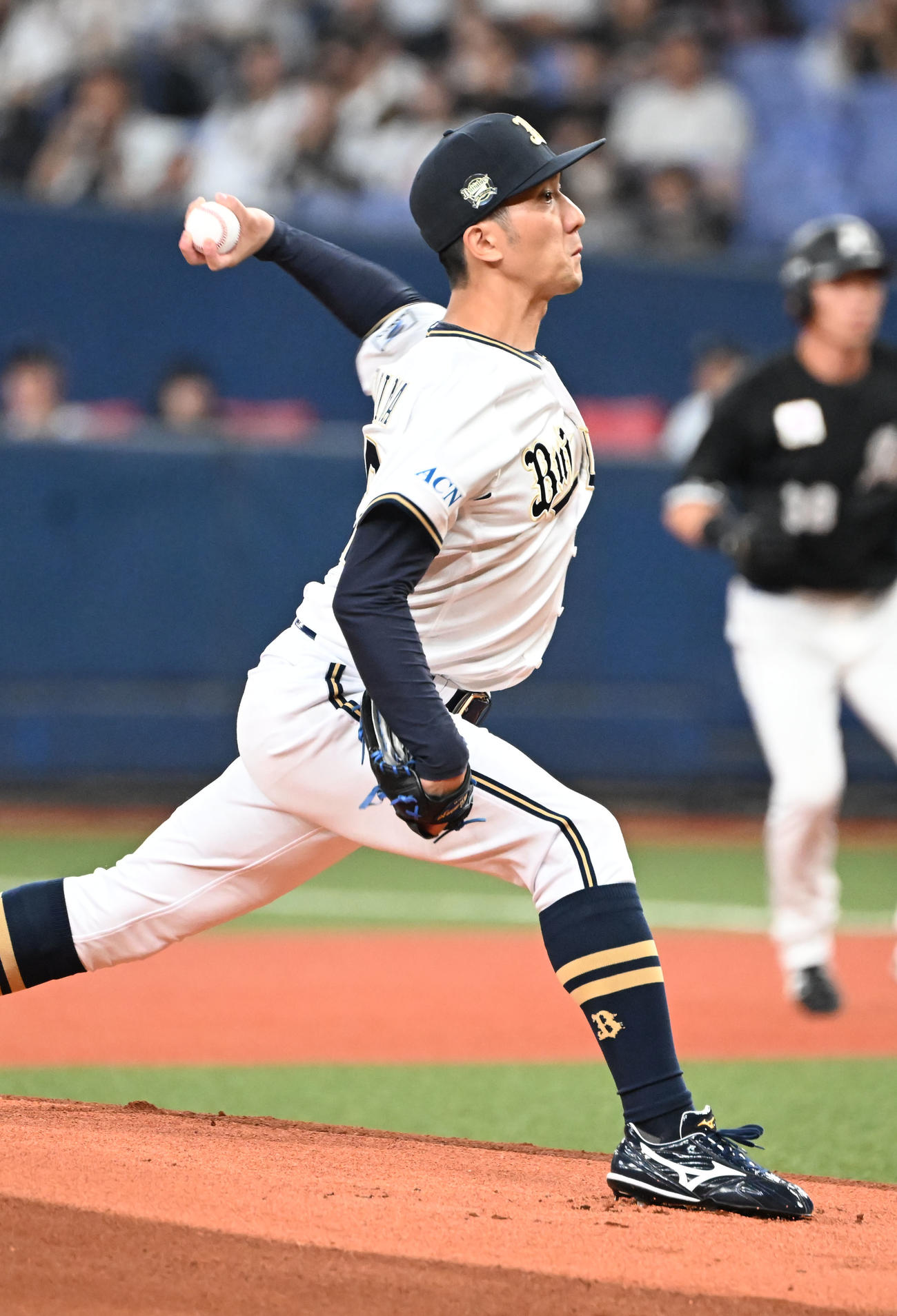 先発するオリックス田嶋大樹（2025年9月撮影）