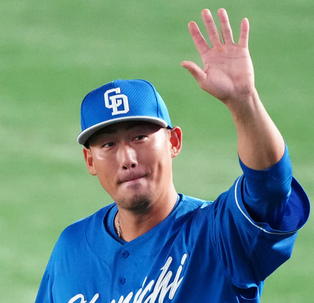 中田翔（2025年10月撮影）
