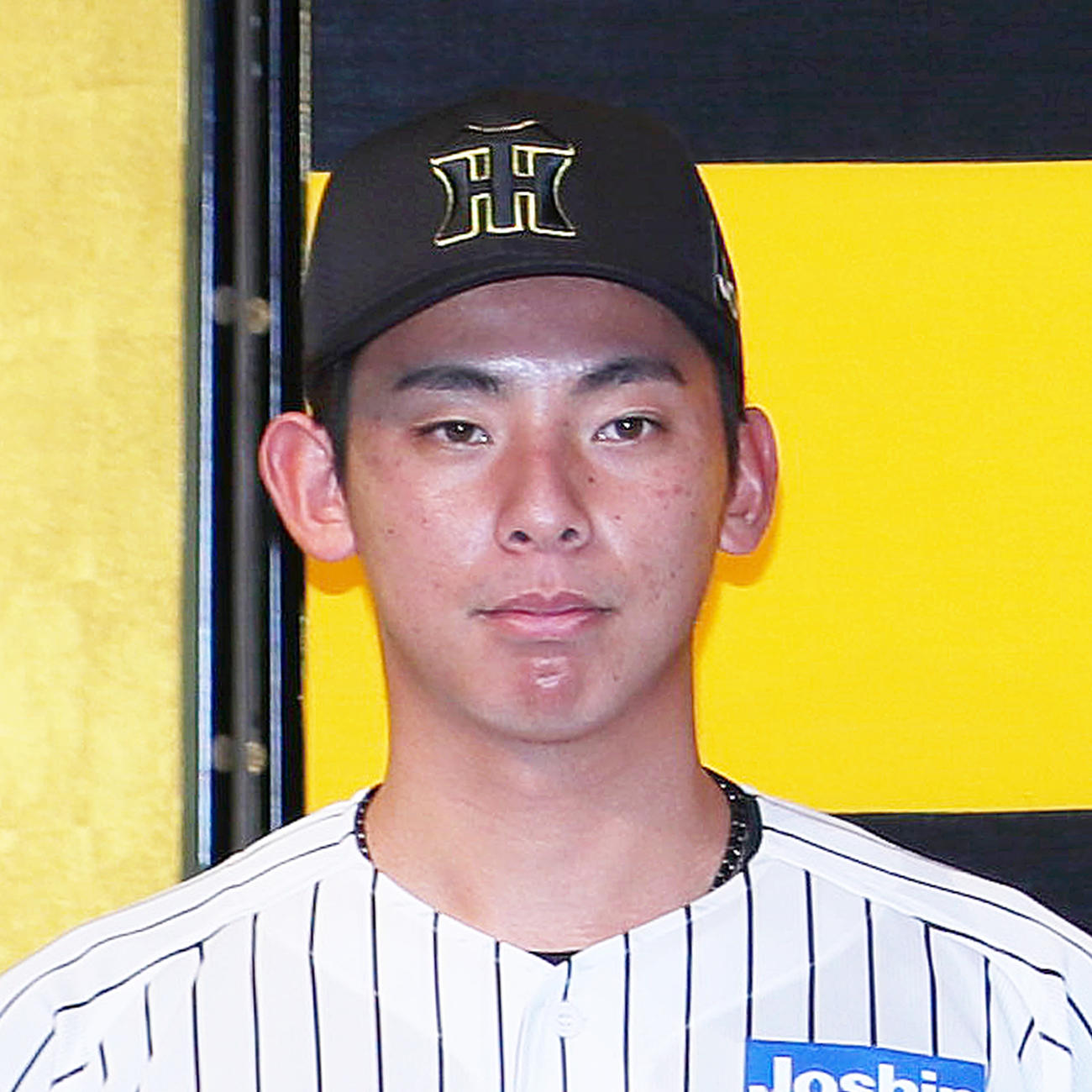 阪神2026年度新人選手入団発表会　神宮僚介（撮影・上山淳一）＝2025年12月15日、リッツ・カールトン大阪