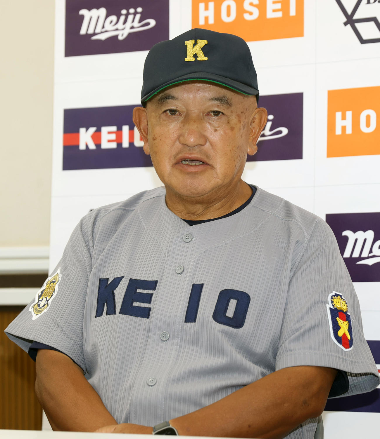 慶大・堀井哲也監督（2025年10月撮影）
