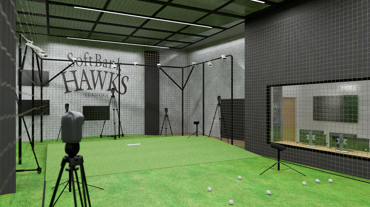 ソフトバンクの本拠地に新設される「R＆Dラボ」のイメージ画像（C）SoftBank HAWKS