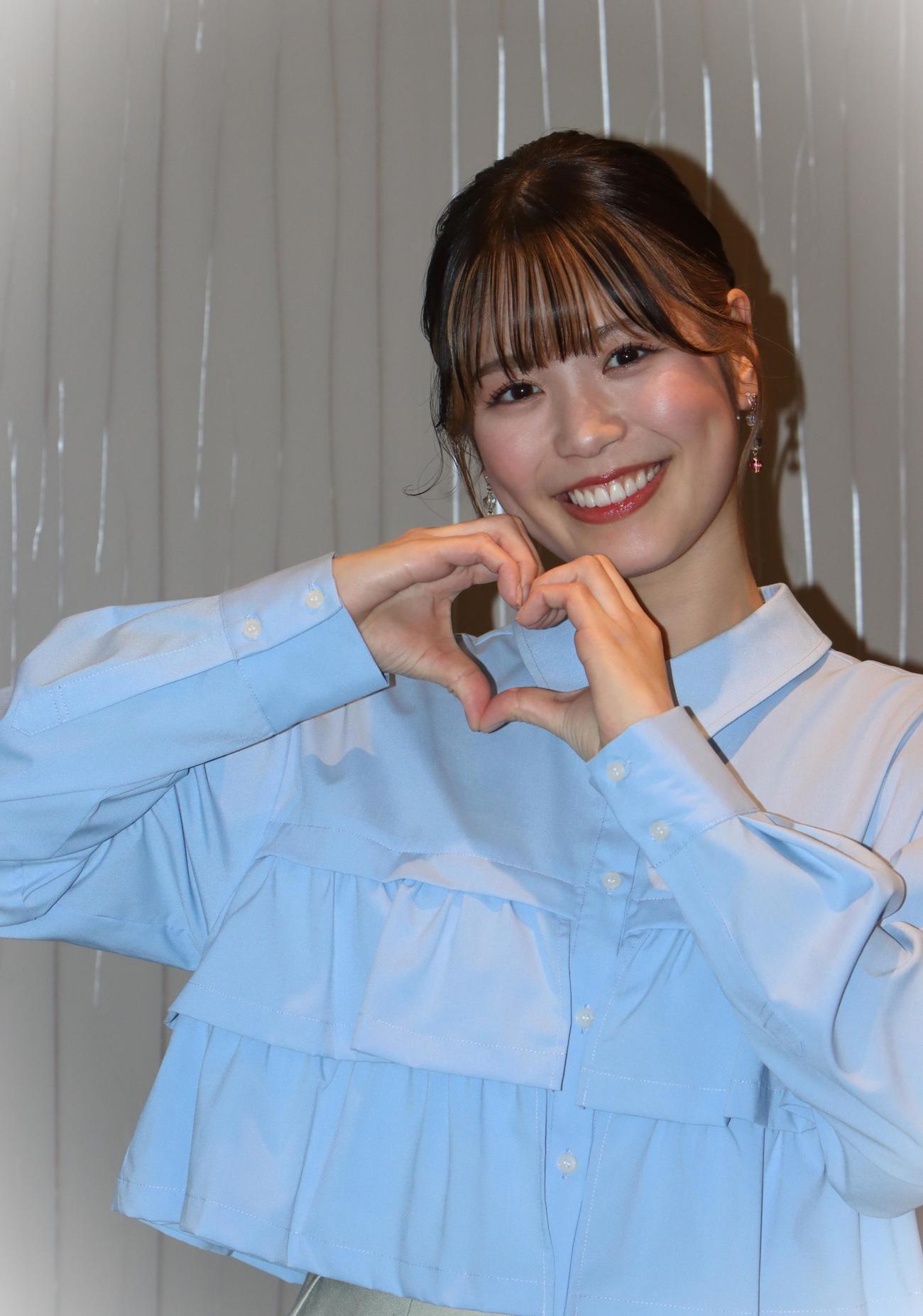 初の単独イベントを心待ちにする滝谷美夢（撮影・奥村晶治）